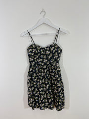 Floral Mini Dress (Size 8)