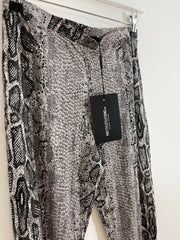 Snake Print Flares (Size 10)