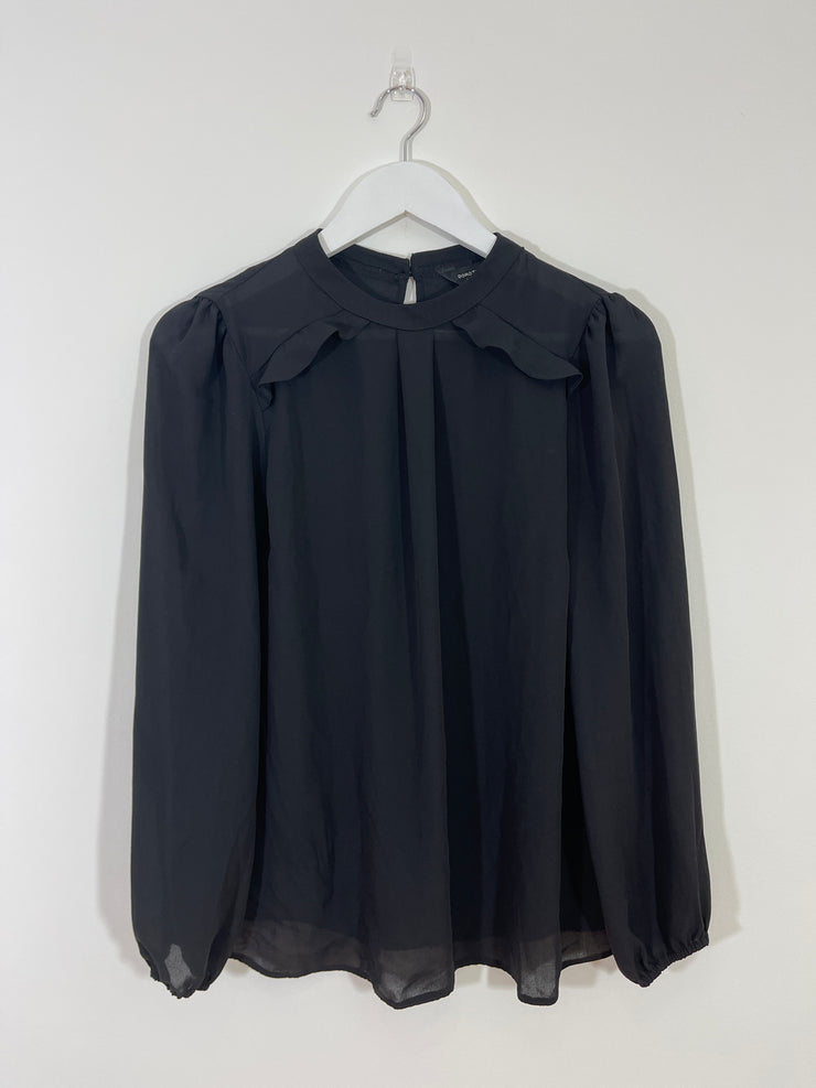 Black Blouse (Size 10)